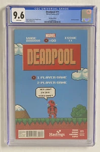 Deadpool #11 2013 CGC 9.6 White Pages Hastings Variant - Picture 1 of 2