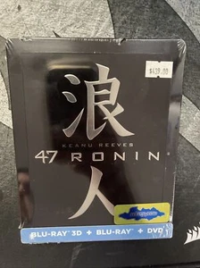 47 RONIN 3D BluRay SteelBook LIMITED edition DEBOSSED Keanu Reeves Mex Import - Picture 1 of 4