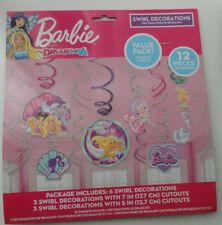Barbie Dreamtopia Birthday Swirl Decorations