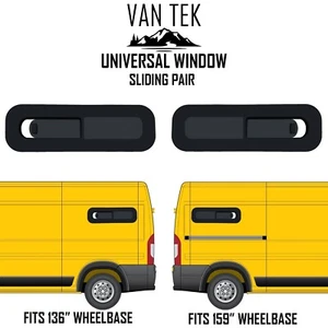 Ram ProMaster media litera corredera ventanas 800 mm x 270 mm ventana cámper - Imagen 1 de 11