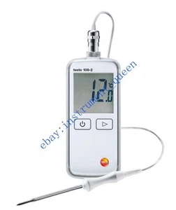Testo 108-2 Wasserdichtes TC Temperaturmessgerät (Typ T) 0563 1082 - Bild 1 von 3