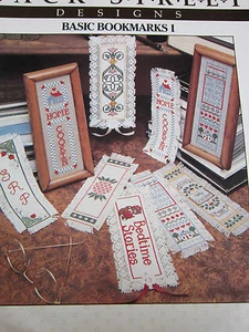 Cross Stitch Patterns Bookmarks Bedtime Stories,Home Cooking,Sampler,Strawberry - Imagen 1 de 4