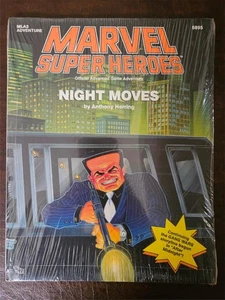 Marvel Super Heroes Advanced Game Adventure: Night Moves 6895 NEW SEALED TSR - Picture 1 of 2