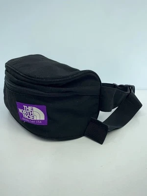 Bolso corporal con etiqueta púrpura THE NORTH FACE bolso de cintura acrílico negro NN7019 de Japón Foto 1 de 4