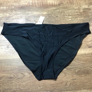 Aerie Bikini Bottom Size XXL Black Swim Classic Fit NWT - Picture 1 of 6