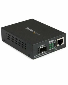 Startech - MCM1110SFP - Gigabit Ethernet Fiber Media Converter - Zdjęcie 1 z 3