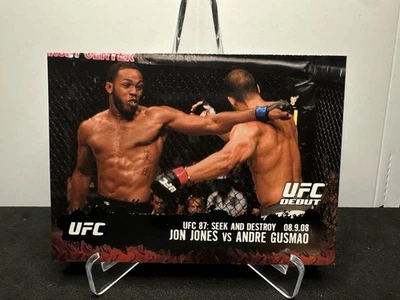 2009 Topps UFC #101 Jon Jones RC vs. Andre Gusmao Rookie (14) - Image 1 of 2