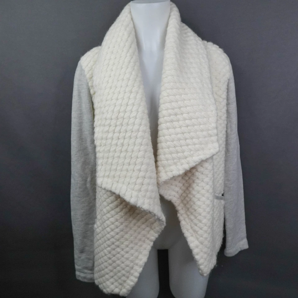 Cárdigan Chaqueta Suéter Dolan Mujer Mediano Pesado Lana Minimalista Silencioso Lujo Foto 1 de 4