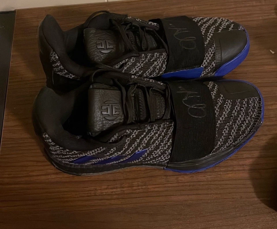 James Harden Vol 3 Black Grey Blue For Sale Size 7.5 In Good Use Only Used Once - Image 1 of 4