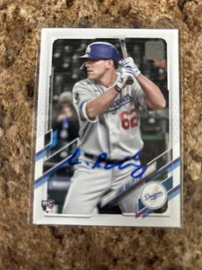 Luke Raley Signed 2021 Topps Update Auto Los Angeles Dodgers # US7 - Picture 1 of 1