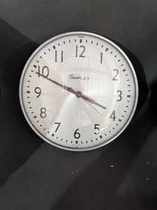 Orologio da parete vintage Simplex vetro scuola garage industriale 97362 - Foto 1 di 8