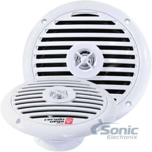 Cerwin-Vega XM65W 6.5" 2-Way Marine Coaxial Speakers - Picture 1 of 5