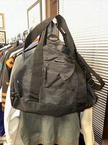 GIVENCHY Parfums Duffel Bag Weekender Travel Gym Bag Nylon Black Carry-on - Picture 1 of 5