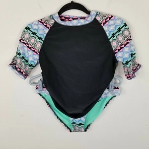 Old Navy Aztec Print 2-Piece Swimsuit Size M - Picture 1 of 8
