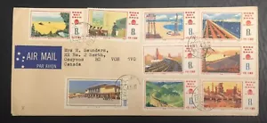 TangStamps: CHINA PRC 1982 Beijing To Canada Air Mail Cover, J8, T11, T55, T67 - Picture 1 of 2