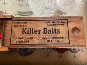 Killer Baits Rusty Jessee Heddon Style 150 Glasseye / 5Hook Donald Trump Lure ! - Picture 1 of 24
