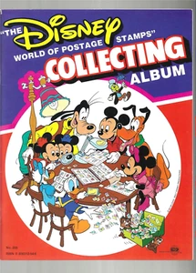 1982 Disney World of Postage Stamps Collecting Album * INCLUDES ALL STAMPS MINT - Foto 1 di 4