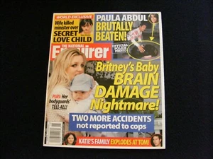 NATIONAL ENQUIRER magazine 2006 05 01 Britney Spears Paula Abdul Katie Holmes - Picture 1 of 2