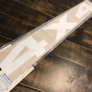 Vintage Strip for 4x4 Truck Window Decal Graphics NOS Retro White - Picture 1 of 9