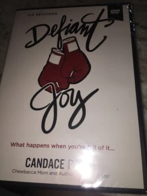 Defiant Alegría DVD Candace Payne Seis Sessions Bible Estudio Nuevo Sellado - Imagen 1 de 2