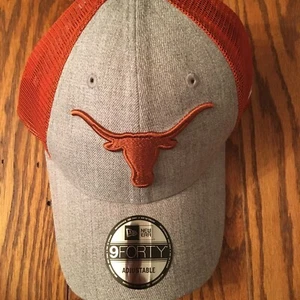 Texas Longhorns Hat New Era 9Forty Snapback Mesh Cap - Picture 1 of 3
