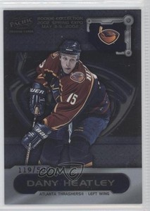 2002 Pacific Rookie Collection Spring Expo /500 Dany Heatley #1