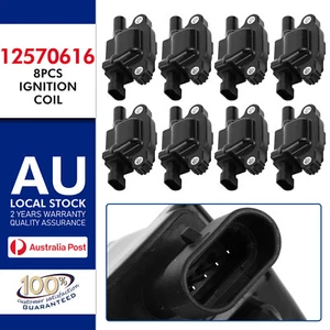 8X Ignition Coils Pack for Holden Commodore Caprice L76 L77 2006-2017 12570616 - Picture 1 of 11