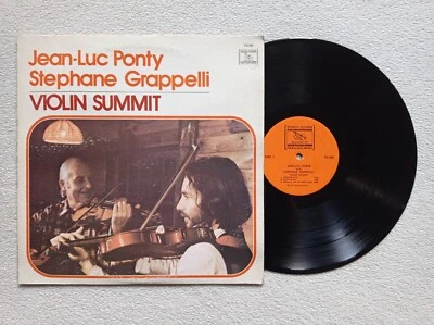LP 33T JEAN LUC PONTY / STEPHANE GRAPPELLI "Violin summit" FS 355 USA 1979 - - Photo 1/4