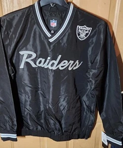 JERSEY ROMPEVIENTOS COSIDO RAIDERS CON GUIÓN DE ALTA CALIDAD TALLA XL - Imagen 1 de 9