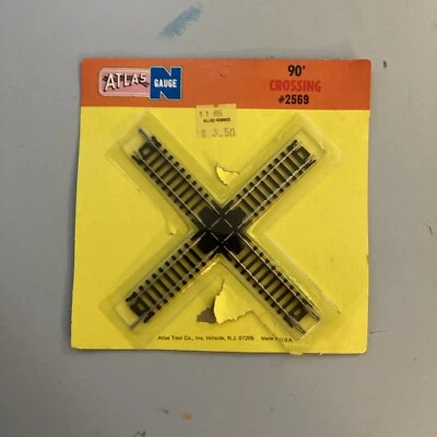 Atlas N Gauge 90° Crossing #2569 - Image 1 of 4