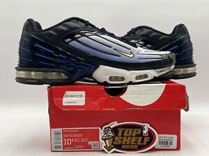 Nike Air Max Plus 3 Hyper Blue 2019 Size 10.5 Ueed Rare Authentic Trainer Runner