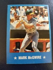 Mark McGwire Oakland Athletics 1989 Pacific Cards & Comics #5 S1 NM