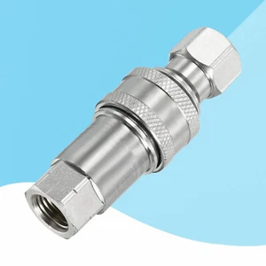 1 Set M14x1.5mm Hydraulic Quick Connect Coupler Female Thread Pipe Fitting8GAhac - Picture 1 of 6