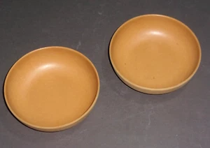 Lote 2 cuencos de ensalada/cereal de madera ágatizada Ellers #60 vintage, 5,5" por 1,5" - Imagen 1 de 4