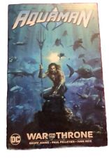 Aquaman, War for the Throne by Geoff Johns/Ivan Reis 2018, DC TPB W/ Poster