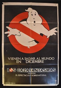 GHOSTBUSTERS (1984) * VERSIÓN ANTICIPADA * PÓSTER DE LA PELÍCULA ARGENTINA 1SH * BILL MURRAY - Imagen 1 de 1