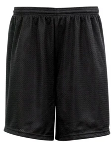 Lot Of 3 - Badger Sport 2207 Youth Mesh/Tricot Short - Black In Size Small, NWT. - Picture 1 of 4