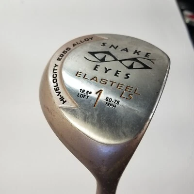 Snake Eyes Elasteel 12.5 Degree Loft 1 Driver 60-75 MPH 37.75" for kids 52-56" T - Image 1 of 4