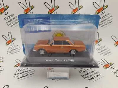 DIE CAST " RENAULT TORINO ZX (1981) " INOLVIDABLES 80/90 1/43 - Immagine 1 di 2