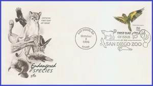 USA5 #3105b U/A ARTCRAFT FDC Endangered Species Thick-billed Parrot - Picture 1 of 1