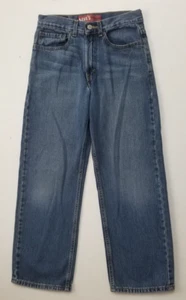 Levi’s Loose Straight Fit~ 569~ Blue Denim Jeans 12 Reg ~ 26 x 26 ~ 100% Cotton - Picture 1 of 11