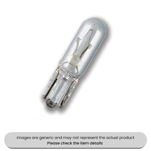 Osram Wedge Base Bulbs Side/Instrument 2x4.6D, 24V, 1.2W Pack Qty 10 - Picture 1 of 1