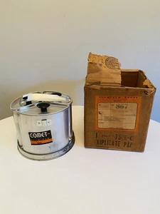 Juego de 3 cacerolas vintage de aluminio Mirro Comet compacto para camping triplicado - Imagen 1 de 17
