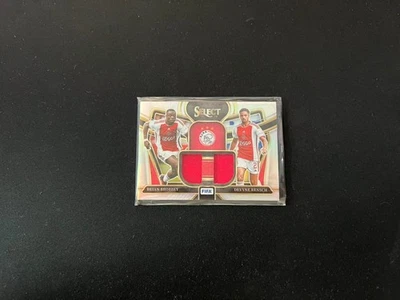 2023-24 Panini Select FIFA Soccer Dual Swatche #5 Brian Brobbey/Devyne Rensch - Image 1 of 2