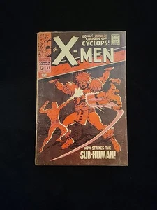 X-Men #41 - Origen y primera aplicación de Grotesk - Origen de Cyclops Tuska 1968 - En muy buen estado - Imagen 1 de 10