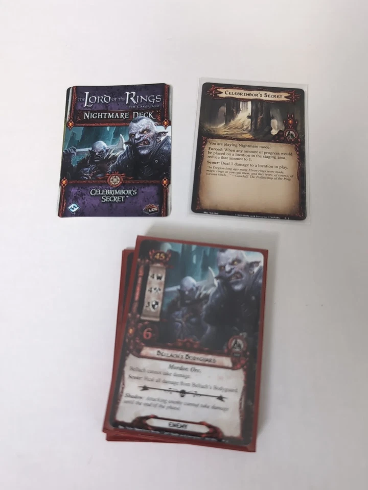 Lord Of The Rings LCG Celebrimbor's Secret Nightmare Deck - Image 1 of 1