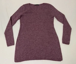 Maglione Peruvian Connection piccolo donna misto lana alpaca tunica marrone - Foto 1 di 5