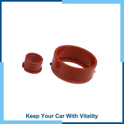 Paquete (2) Sello de admisión turbo rojo goma para Mercedes-Benz R320 E320 2007-2008 Foto 1 de 4