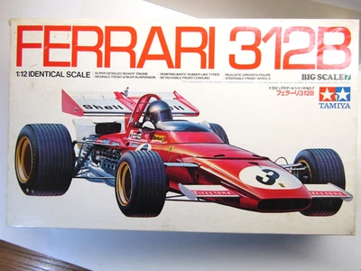 Tamiya 1:12 Scale Ferrari 312B Formula 1 Model Kit # BS1207*2000 Ickx / Andretti - Image 1 of 4