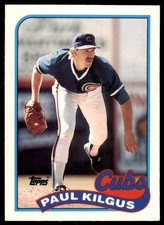 1989 TOPPS TRADED PAUL KILGUS CHICAGO CUBS #60T